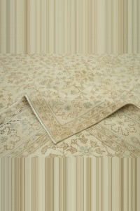 7x10 Seven Mountain Flower Pattern Oushak Rug. 210,305 - Oushak Rug $i