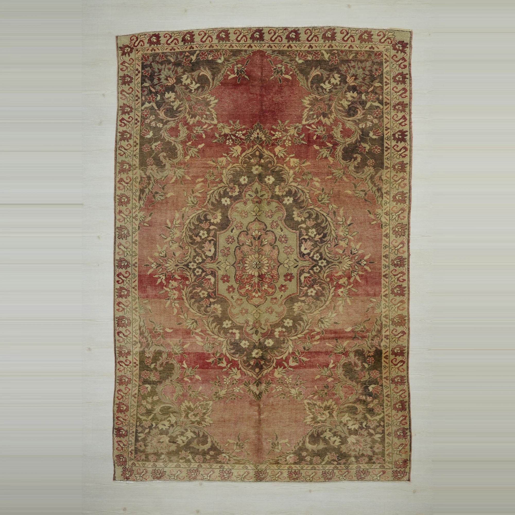 7x10 Sun Faded Sivas Kangal Carpet Rug. 206,315 - Turkish Carpet Rug