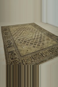 7x10 Vintage Persian Goruvan Rug 220,308 - Turkish Carpet Rug  $i