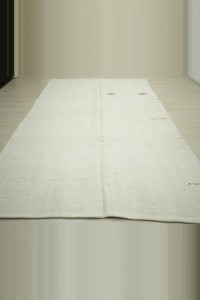 7x11 Feet Arrow Embrodiery on Hemp Rug 197,336 - Turkish Hemp Rug $i