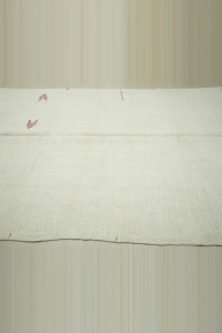 7x11 Feet Arrow Embrodiery on Hemp Rug 197,336 - Turkish Hemp Rug $i