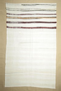 Turkish Hemp Rug 7x11 Mid Century Modern Hemp Rug 198,328