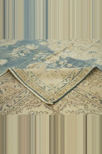 7x11 Navy Blue Vintage Oushak Rug. 208,324 - Oushak Rug $i