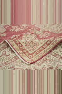 7x12 Vintage Oushak Rug 218,350 - Oushak Rug $i