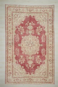 7x12 Vintage Oushak Rug 218,350 - Oushak Rug $i