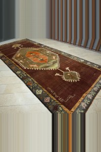 7x16.3 Oversize Old Sun Faded Kars Carpet Rug. 214,496 - Turkish Carpet Rug $i