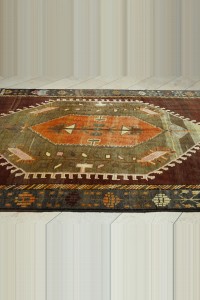7x16.3 Oversize Old Sun Faded Kars Carpet Rug. 214,496 - Turkish Carpet Rug $i