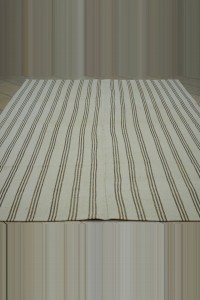 7x9 Feet Nomadic Striped Turkish Rug 223,268 - Turkish Natural Rug  $i
