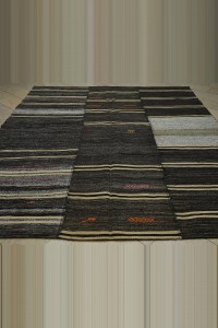 8,5x10,5 Minimalist Decor Goat Hair Kilim Rug. 263,315 - Goat Hair Rug $i