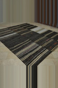 8,5x10,5 Minimalist Decor Goat Hair Kilim Rug. 263,315 - Goat Hair Rug $i