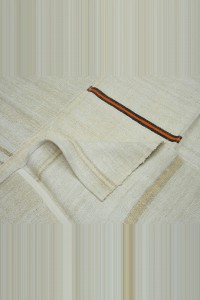 8x10.5 Striped Organic Hemp Kilim Rug 240,322 - Turkish Hemp Rug $i