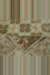 8x10 Angora Wool Turkish Oushak Rug 245,308 - Turkish Carpet Rug $i