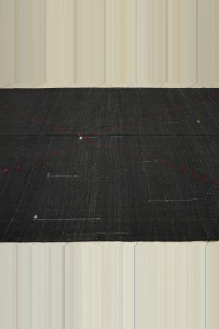 8x11 Dark Brown Goat Hair Kilim Rug. 235,346 - Goat Hair Rug $i