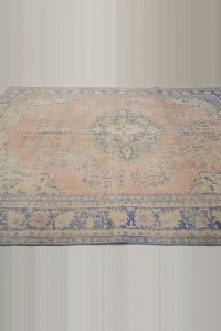 8x11 Nineteen Century Antique Oushak Rug. 238,324 - Oushak Rug $i