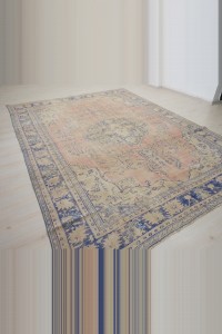 8x11 Nineteen Century Antique Oushak Rug. 238,324 - Oushak Rug $i