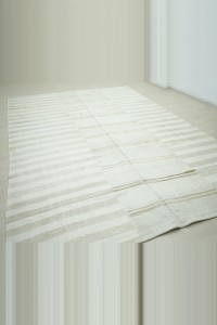 8x11 Striped Pattern Modern Hemp Kilim Rug. 232,343 - Turkish Hemp Rug $i