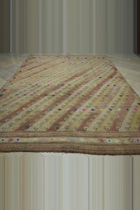 8x12 Brown Oushak Cicim Kilim Rug 255,362 - Turkish Kilim Rug $i
