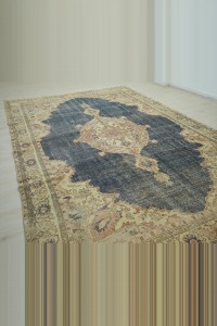 8x12 Vintage Isparta Carpet Rug 232,363 - Oushak Rug $i