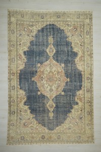 8x12 Vintage Isparta Carpet Rug 232,363 - Oushak Rug $i
