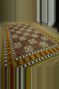 8x13 Colurful Oushak Rug. 250,390 - Turkish Carpet Rug  $i