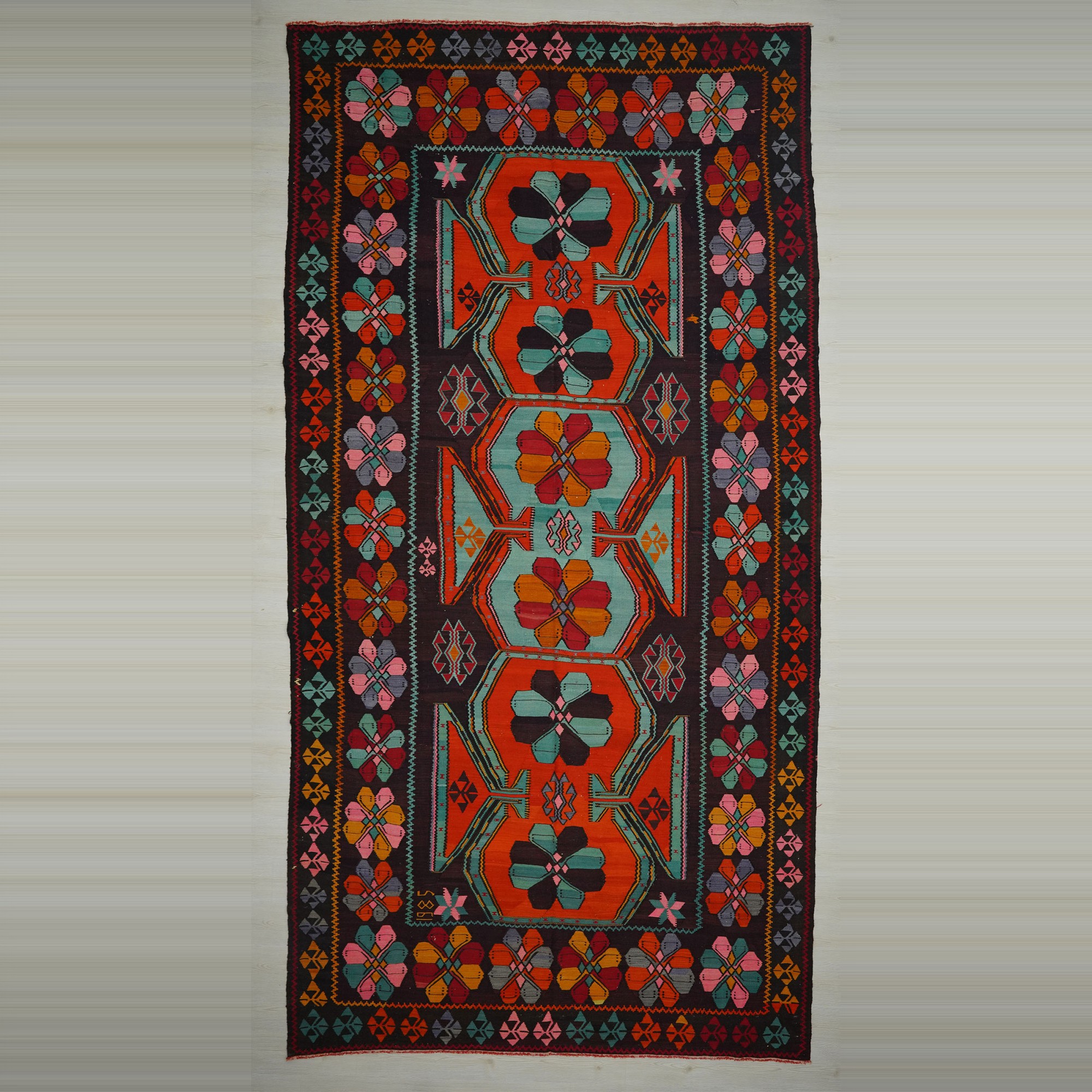 8x16 Oversize Flat Weave Kilim Rug 238,478 - Turkish Kilim Rug