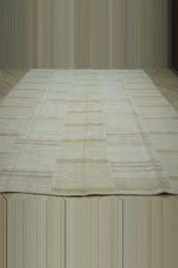 9x11 Oversize Stripe Pattern Hemp Kilim Rug. 266,330 - Turkish Hemp Rug $i