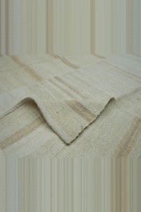 9x11 Oversize Stripe Pattern Hemp Kilim Rug. 266,330 - Turkish Hemp Rug $i