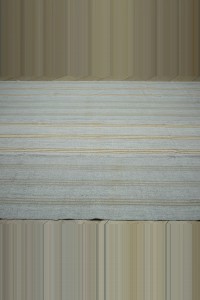 9x12 Grayish White Flat Weave Kilim Rug. 267,382 - Grey Turkish Rug  $i