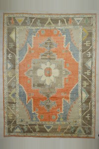 Turkish Carpet Rug 9x12 New Handmade Kars Carpet Rug 280,366