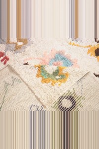 9x12 Shining White,Hemp Carpet Rug 270,356 - Turkish Carpet Rug  $i