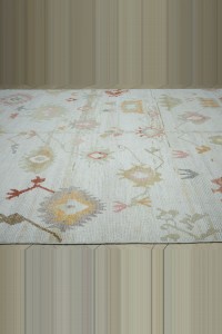 9x12 Turkish White Hemp Carpet Rug 274,351 - Turkish Carpet Rug $i