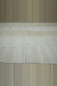 9x12 Vintage Turkish Hemp Kilim Rug 274,370 - Turkish Hemp Rug $i