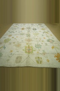 9x12 White Hemp Oushak Carpet Rug. 274,371 - Turkish Hemp Rug  $i