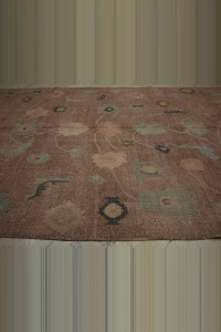 9x14 Overdye Bronze Hemp Carpet Rug. 283,432 - Turkish Carpet Rug $i