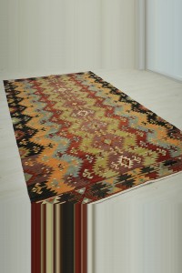 Afyon Avsar Turkish Kilim Rug 6x10 Feet  170,300 - Turkish Kilim Rug  $i