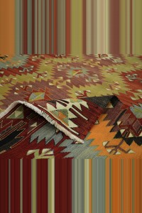 Afyon Avsar Turkish Kilim Rug 6x10 Feet  170,300 - Turkish Kilim Rug  $i