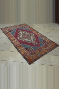 Amazing Border Turkish Rug 4x7 118,214 - Turkish Carpet Rug $i