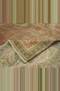 Anique Old Pirimitive Oushak Carpet Rug 9x11 260,344 - Turkish Carpet Rug  $i