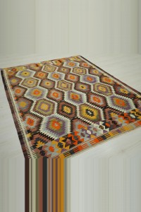 Antalya Barak Kilim Rug Sun Faded. 170,220 - Turkish Kilim Rug  $i