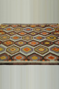 Antalya Barak Kilim Rug Sun Faded. 170,220 - Turkish Kilim Rug  $i