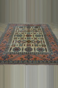 Antik Yuruk Izmir Turkish Rug 7x8 198,253 - Turkish Carpet Rug  $i
