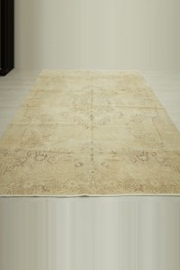Antique Oushak Area Rug 6x9 Feet 194,283 - Oushak Rug $i
