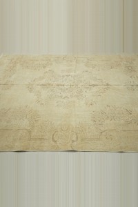 Antique Oushak Area Rug 6x9 Feet 194,283 - Oushak Rug $i