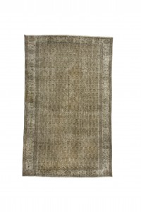 Antique Oushak Rug 5x8 Feet 155,245 - Oushak Rug $i