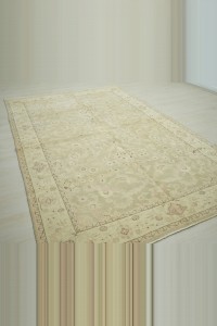Antique Oushak Rug 6x10 Feet 190,298 - Oushak Rug $i