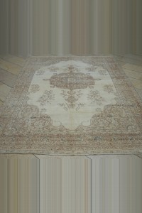 Antique Oushak Rug 7x9 Feet 196,265 - Oushak Rug $i