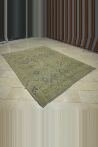 Antique Turkish Kilim Rug 7x9 Feet 198,275 - Turkish Kilim Rug $i