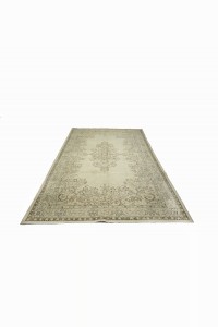 Antique Turkish Rug 6x10 Feet 196,304 - Oushak Rug $i