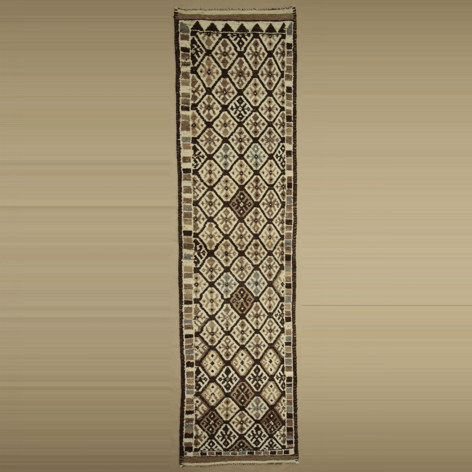 Antique Turkish Rug Runner 3x13 Feet 98,390 - Turkish Rug Runner