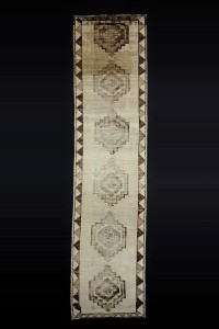 Turkish Rug Runner Antique Turkish Runner Rug 3x13 Feet 92,380